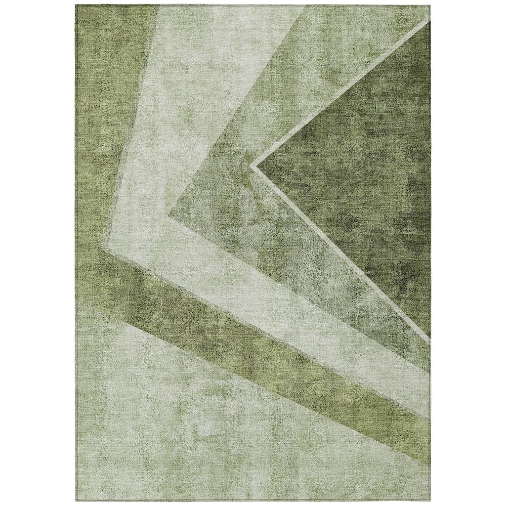 Chantille ACN671 Green 8' x 10' Rug. Picture 1