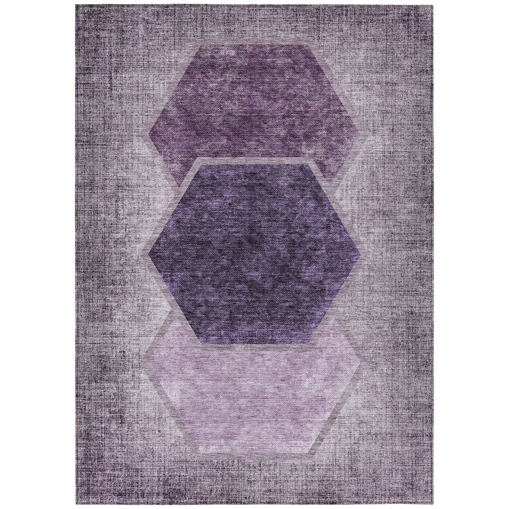 Chantille ACN679 Purple 8' x 10' Rug. Picture 1