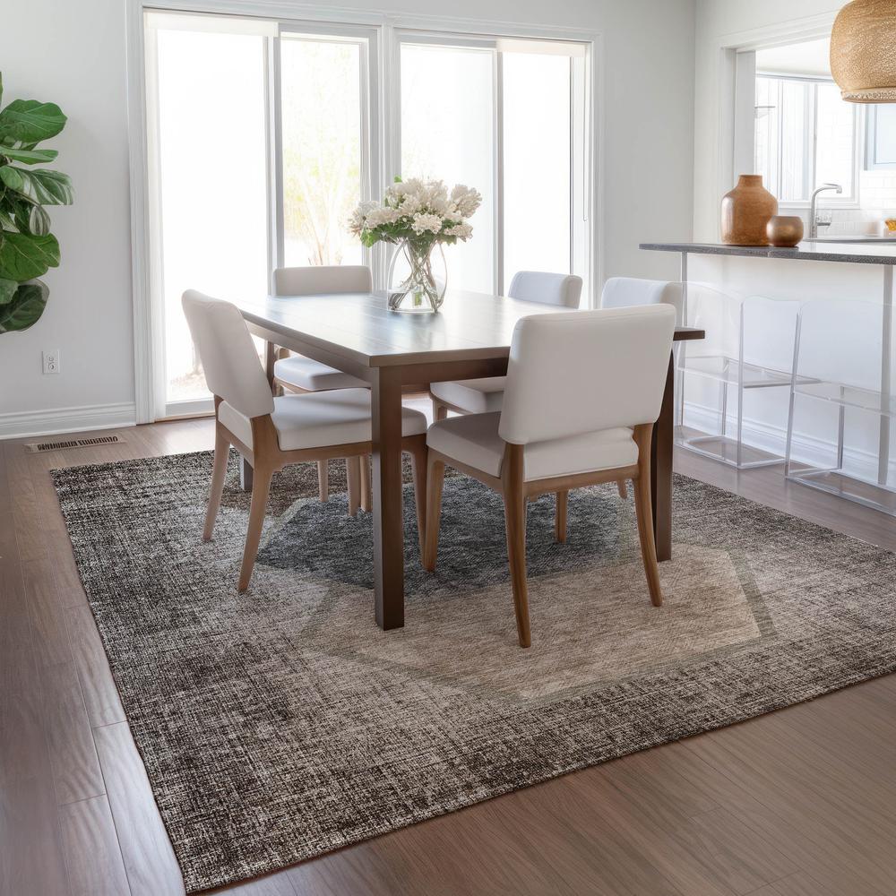 Chantille ACN679 Brown 8' x 10' Rug. Picture 7