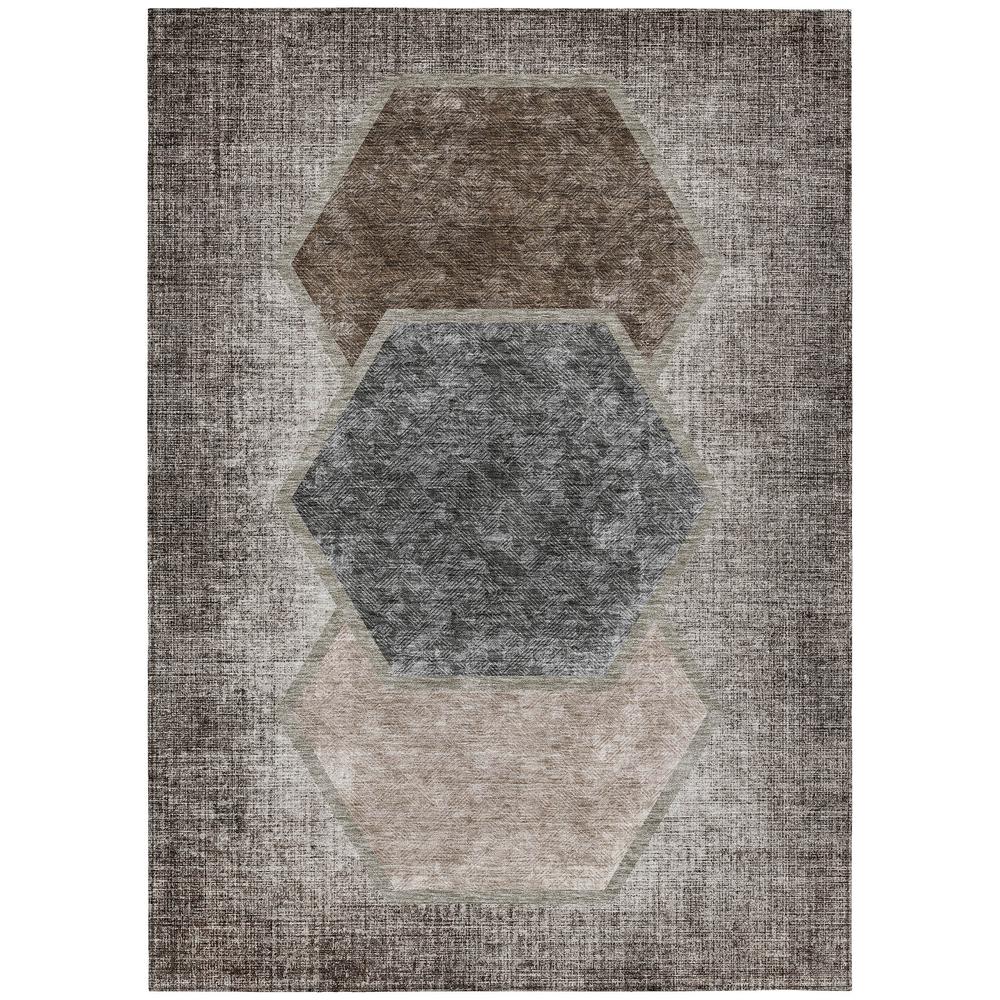 Chantille ACN679 Brown 8' x 10' Rug. Picture 1