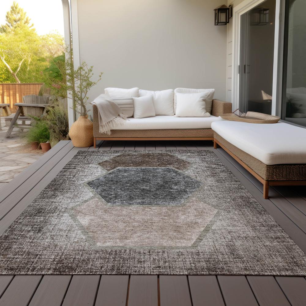 Chantille ACN679 Brown 8' x 10' Rug. Picture 8