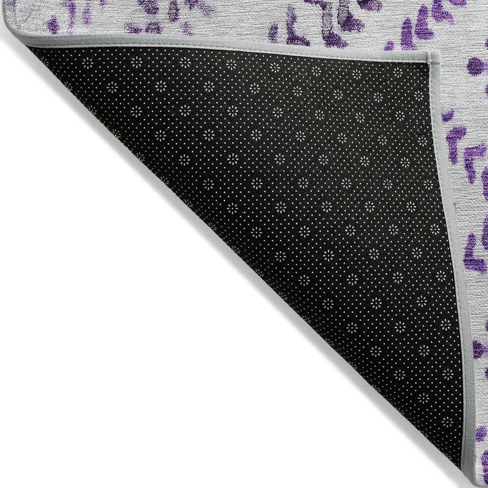 Chantille ACN684 Purple 3' x 5' Rug. Picture 2