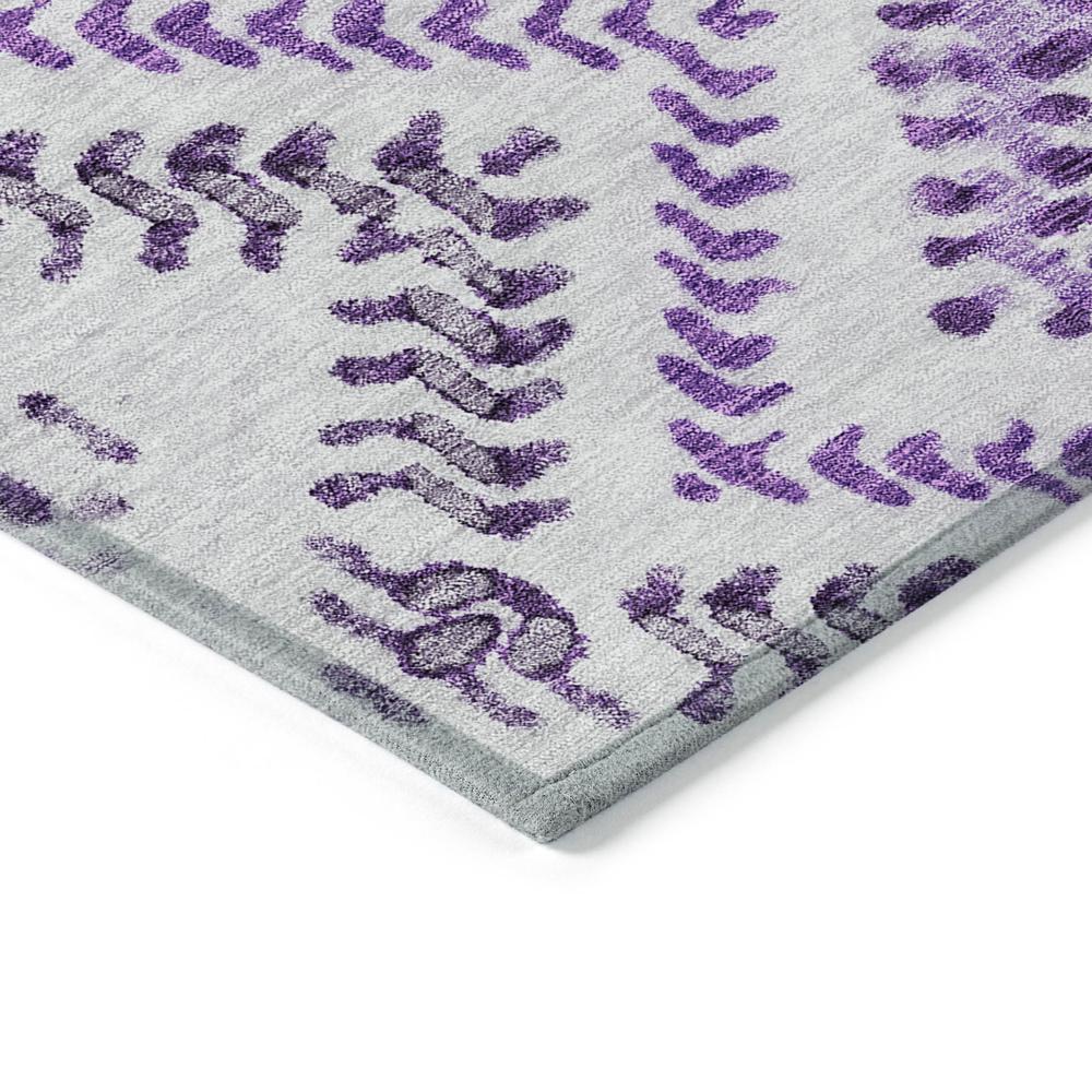 Chantille ACN684 Purple 3' x 5' Rug. Picture 3