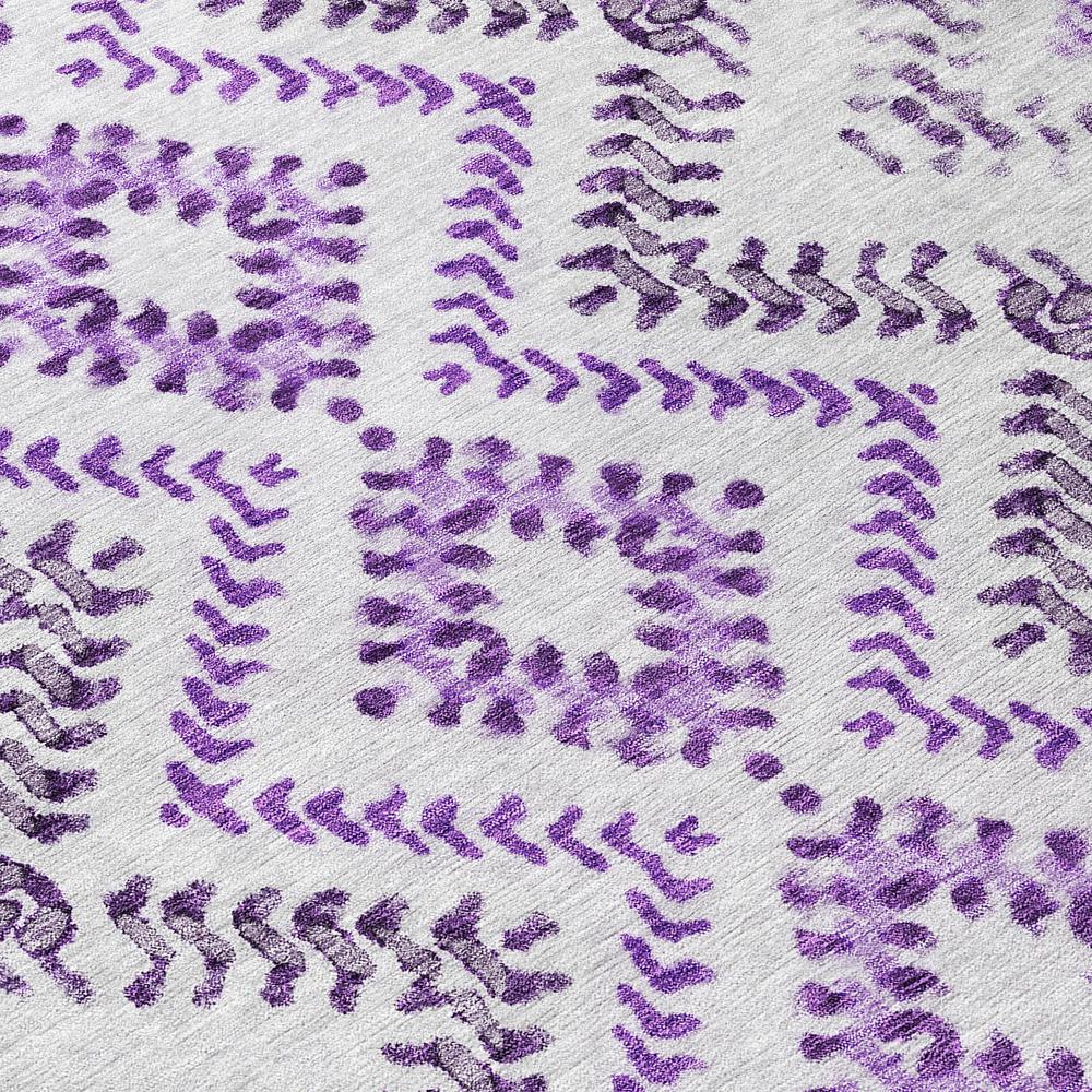 Chantille ACN684 Purple 3' x 5' Rug. Picture 5