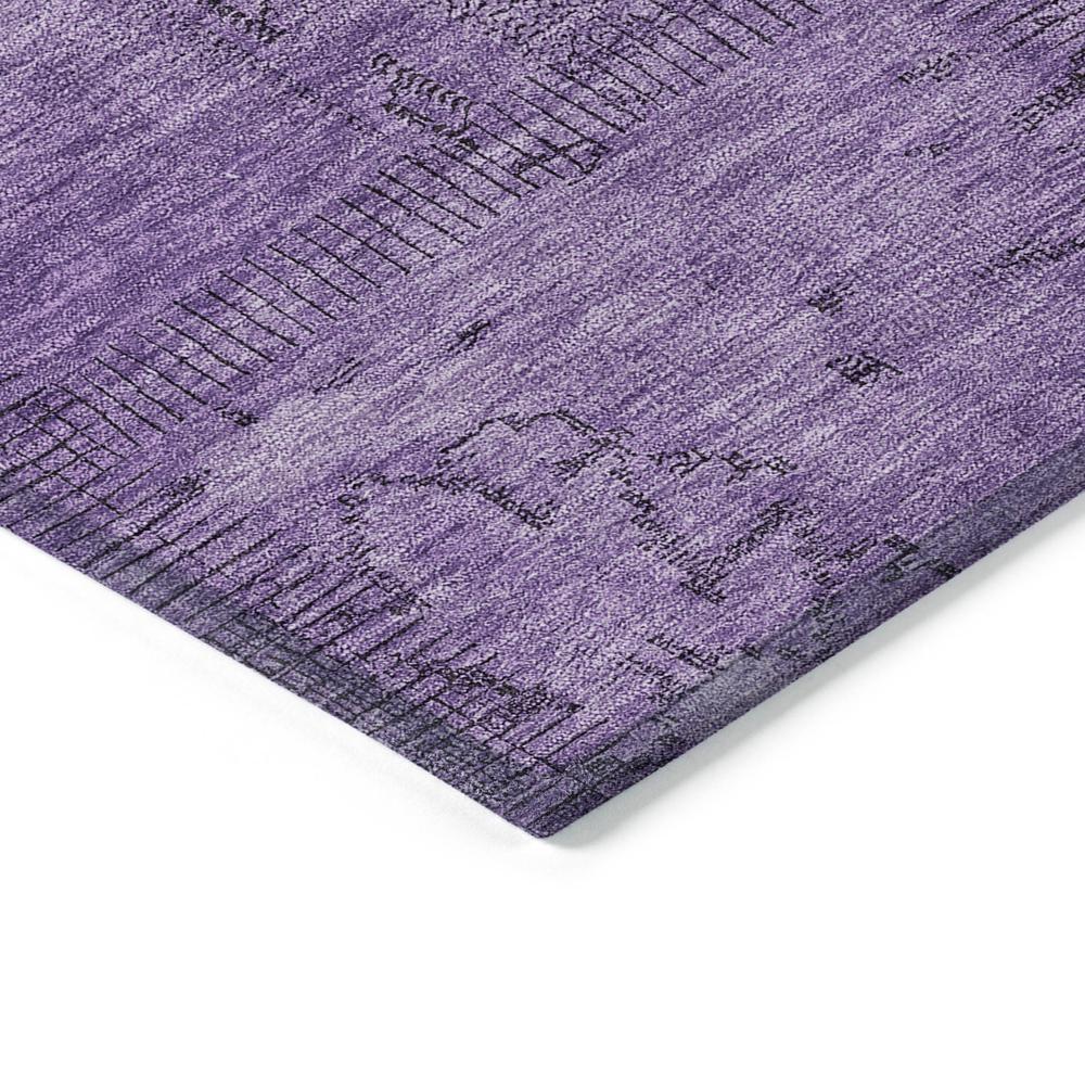 Chantille ACN685 Purple 3' x 5' Rug. Picture 3