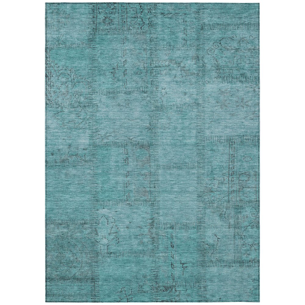 Chantille ACN685 Teal 8' x 10' Rug. Picture 1