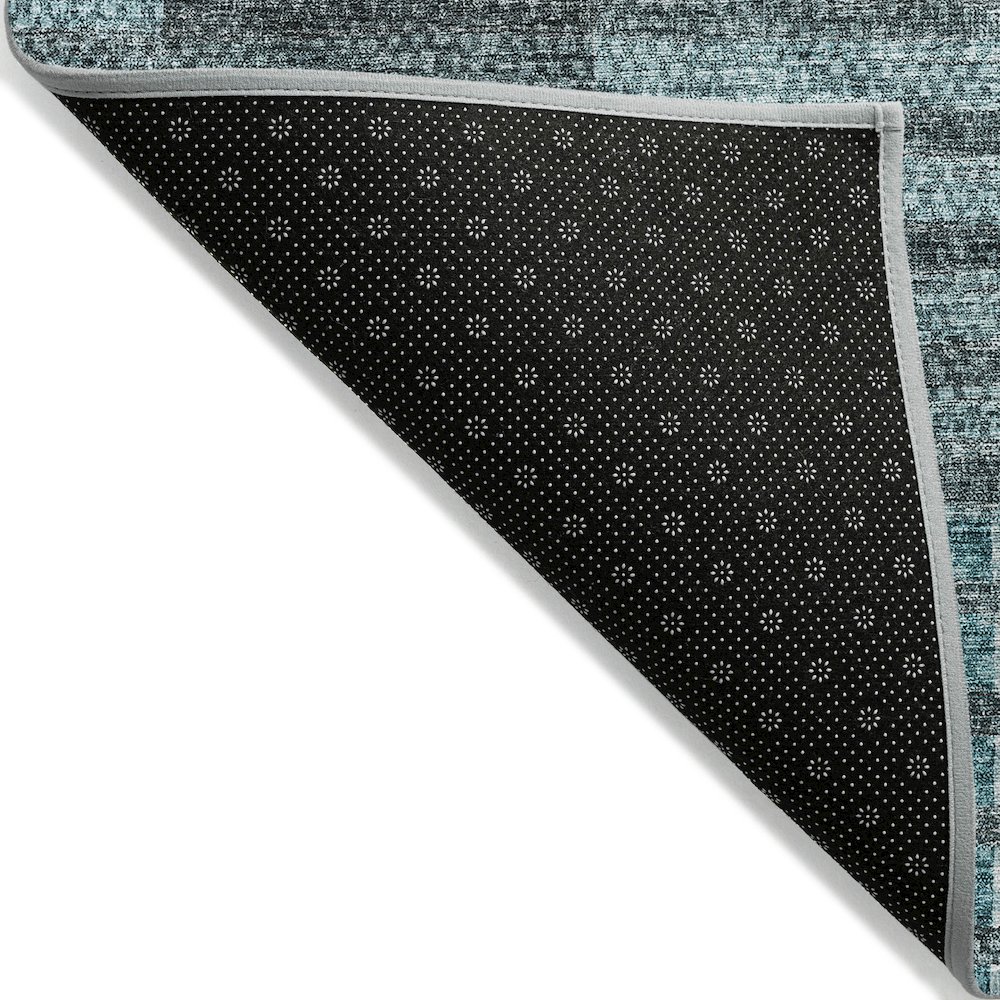 Chantille ACN687 Teal 3' x 5' Rug. Picture 2