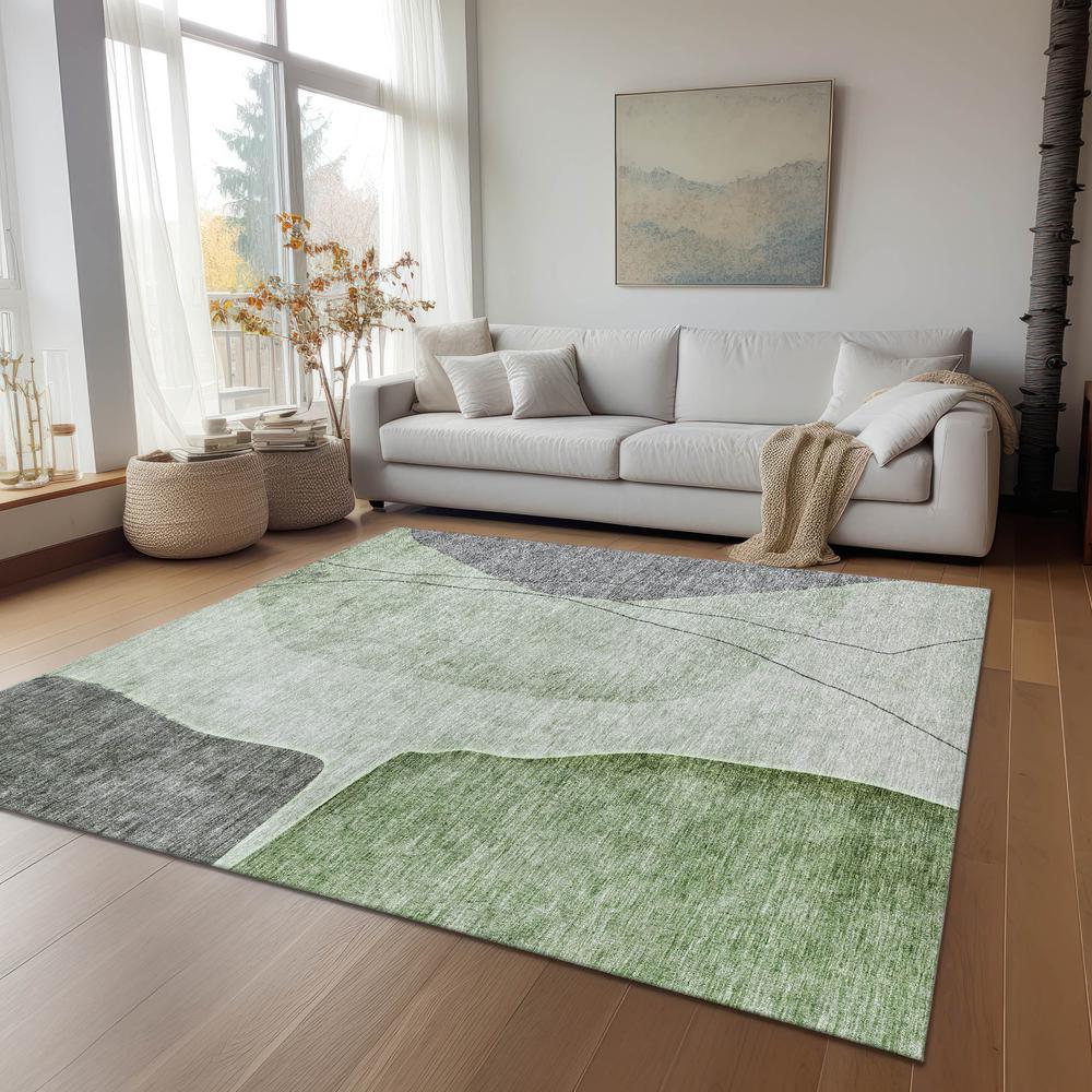Chantille ACN696 Green 8' x 10' Rug. Picture 7