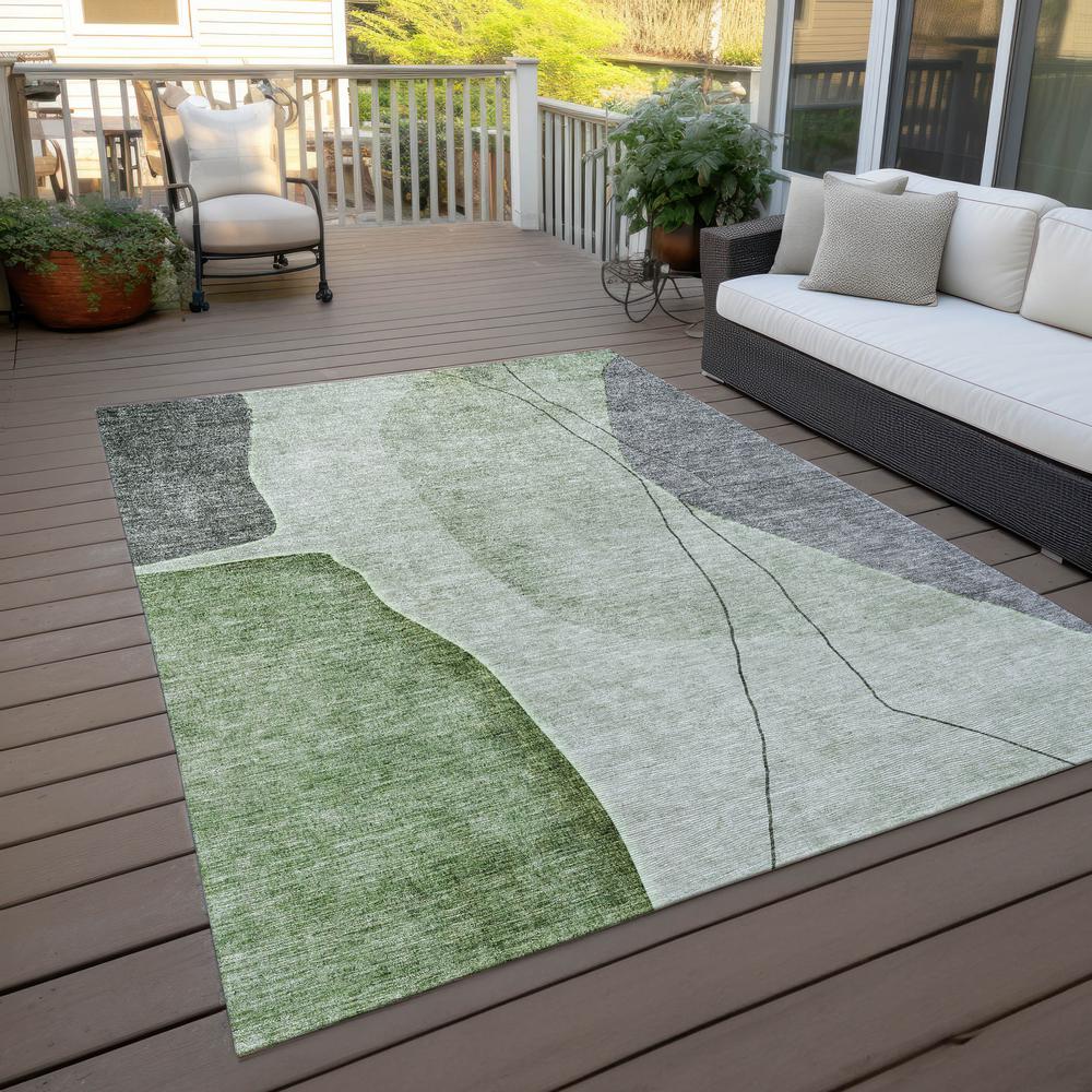 Chantille ACN696 Green 8' x 10' Rug. Picture 8