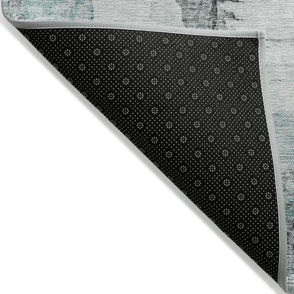 Chantille ACN710 Teal 3' x 5' Rug. Picture 2