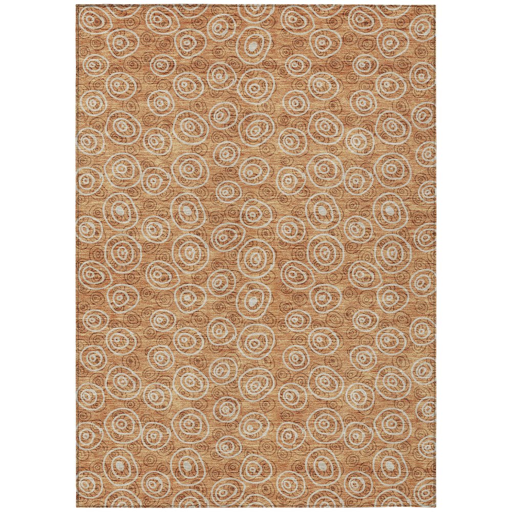 Chantille ACN728 Orange 8' x 10' Rug. Picture 1