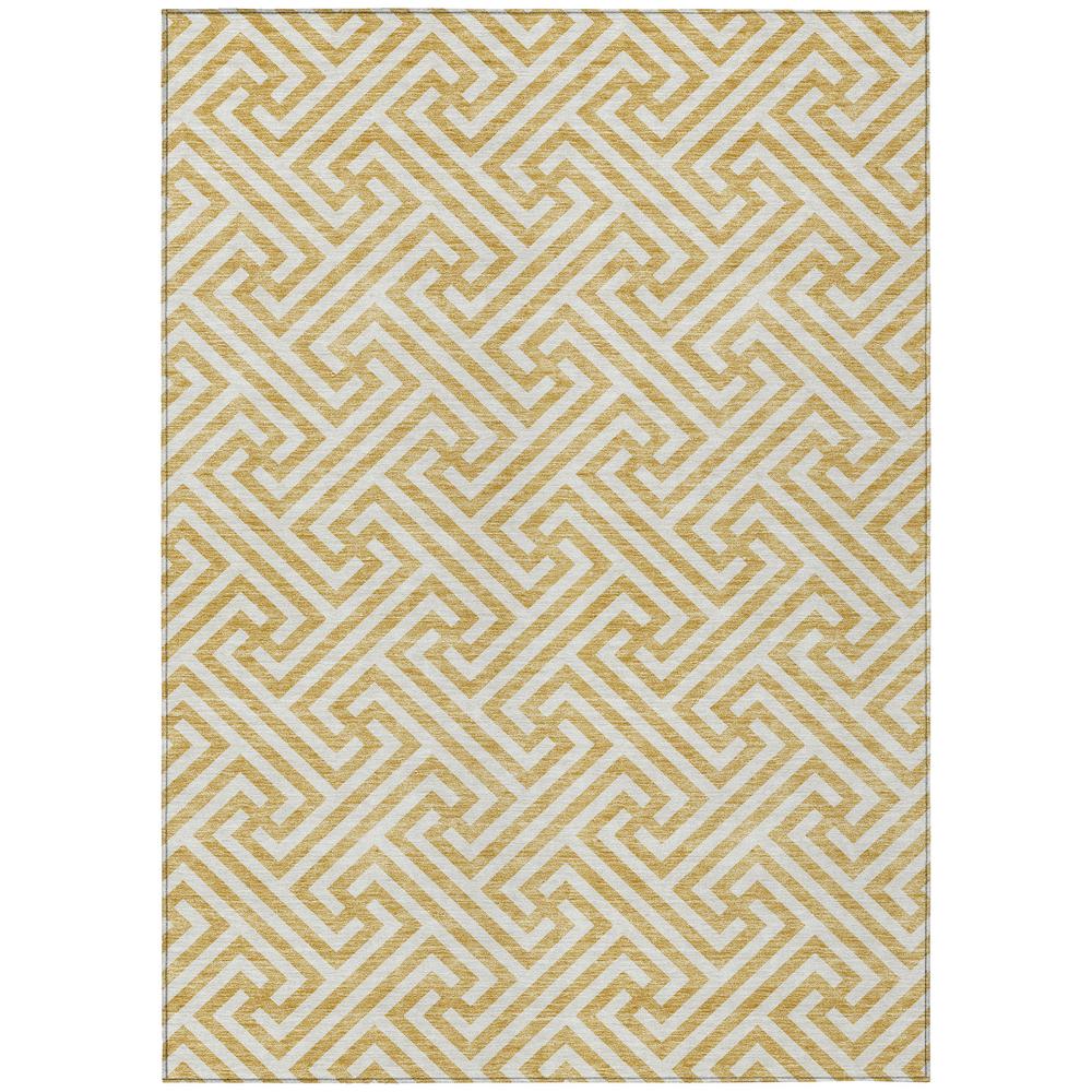 Chantille ACN731 Gold 8' x 10' Rug. Picture 1