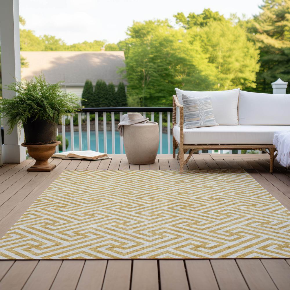 Chantille ACN731 Gold 8' x 10' Rug. Picture 8