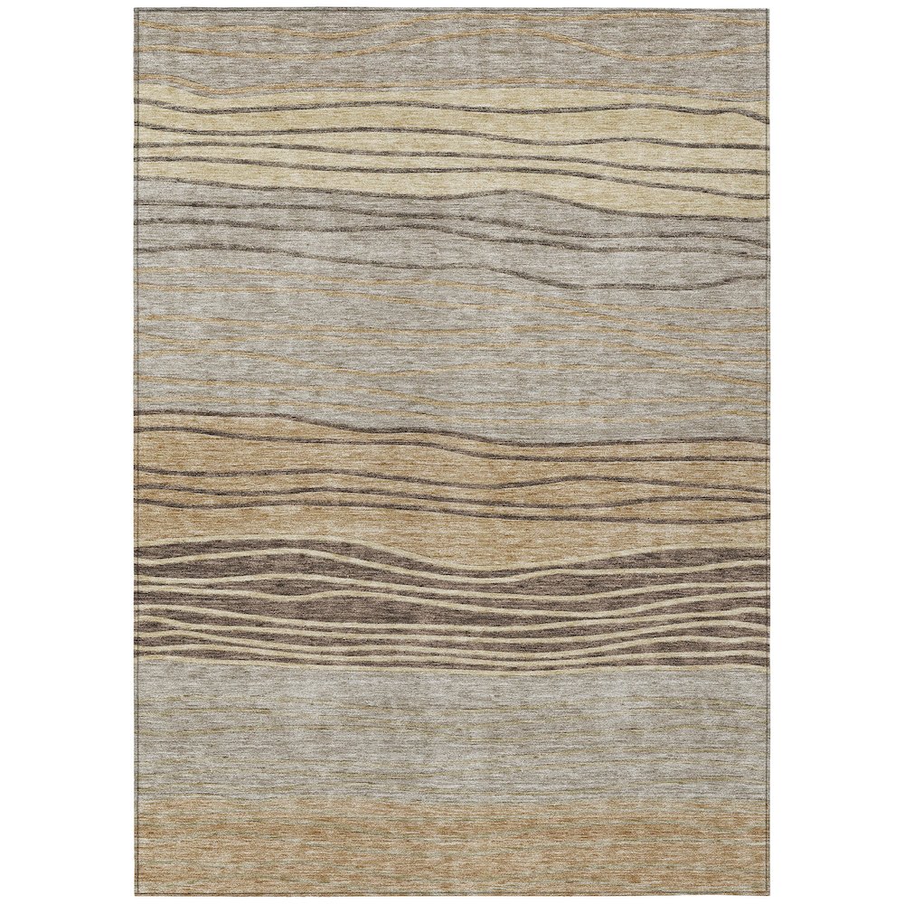 Chantille ACN735 Brown 8' x 10' Rug. Picture 1