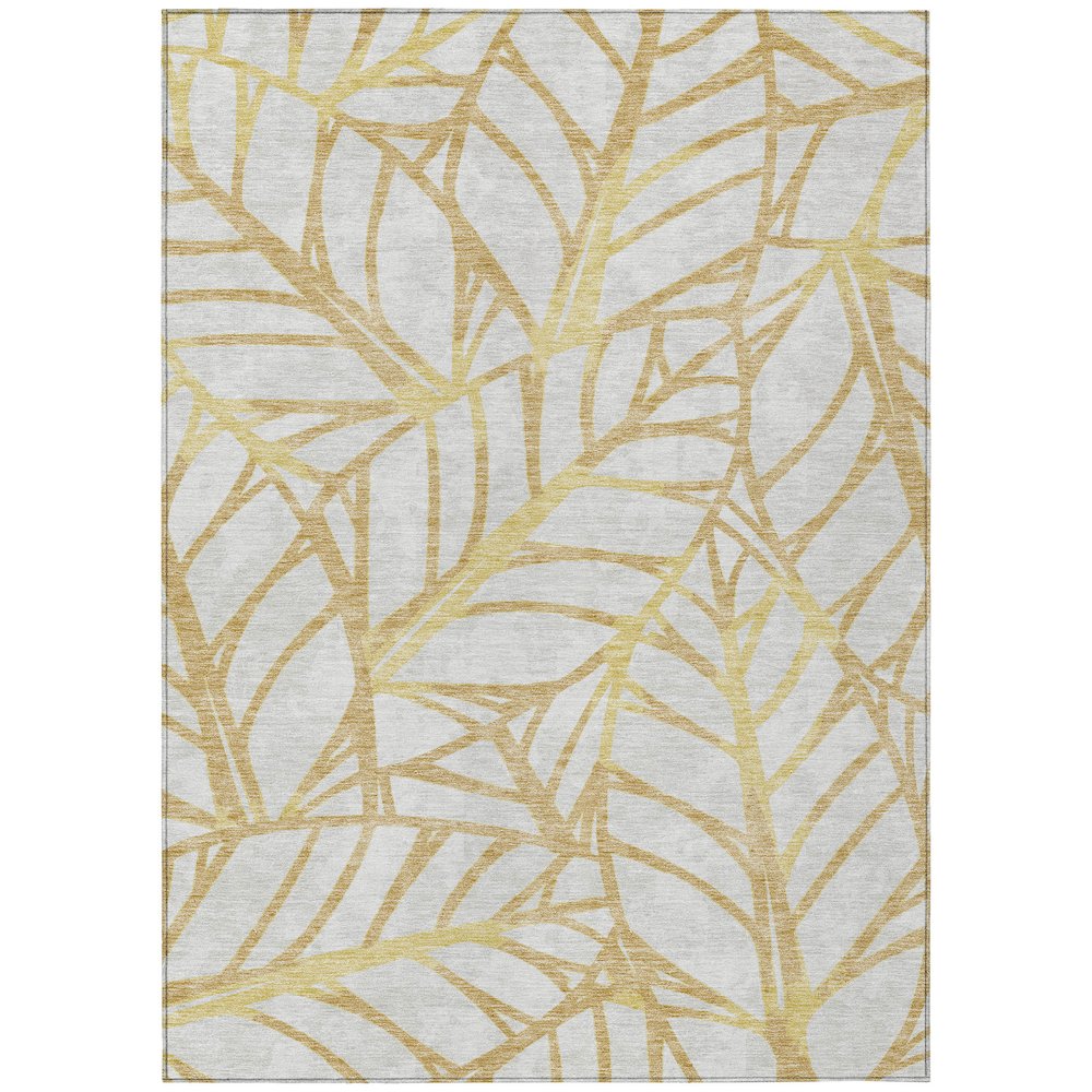 Chantille ACN741 Gold 8' x 10' Rug. Picture 1