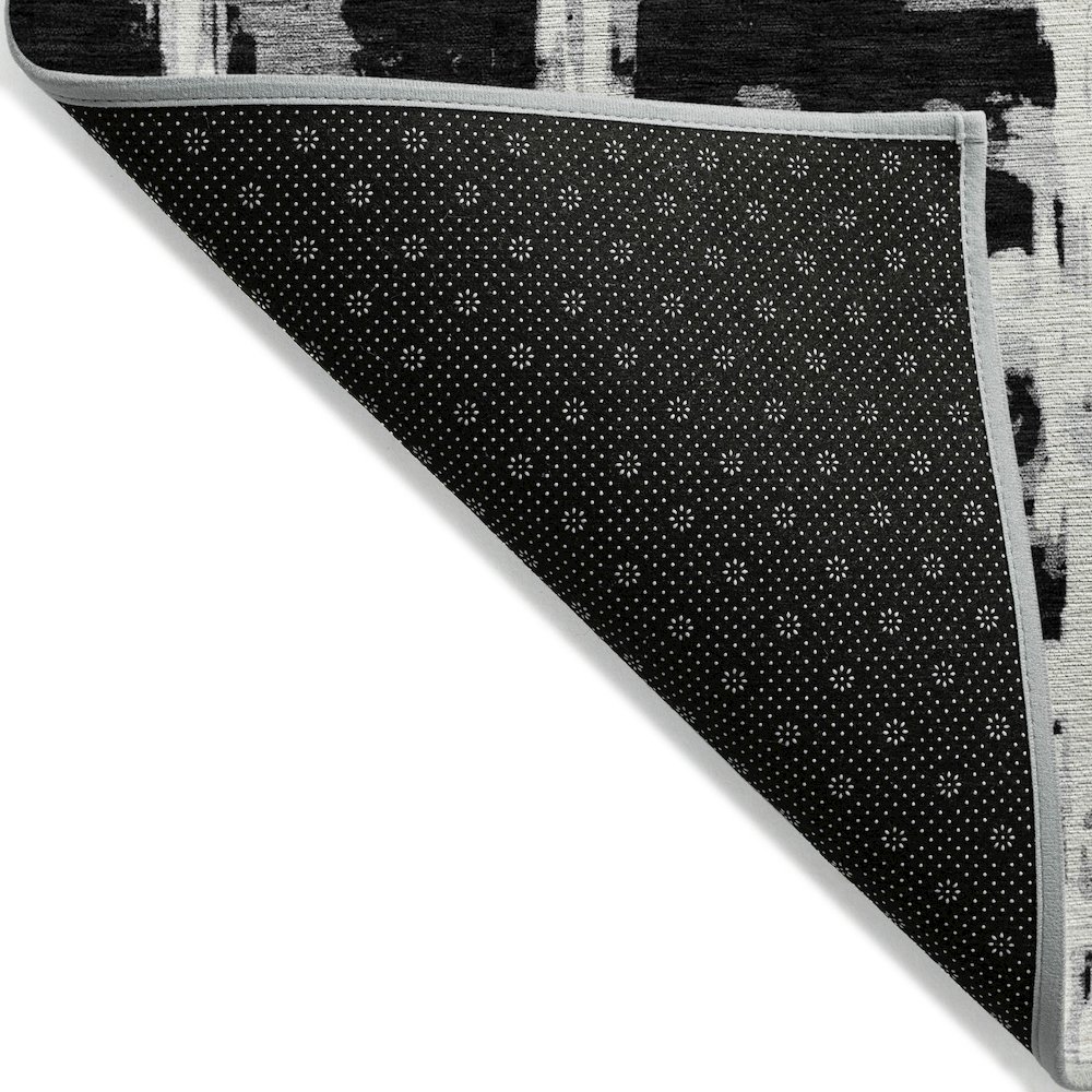 Chantille ACN745 Black 3' x 5' Rug. Picture 2