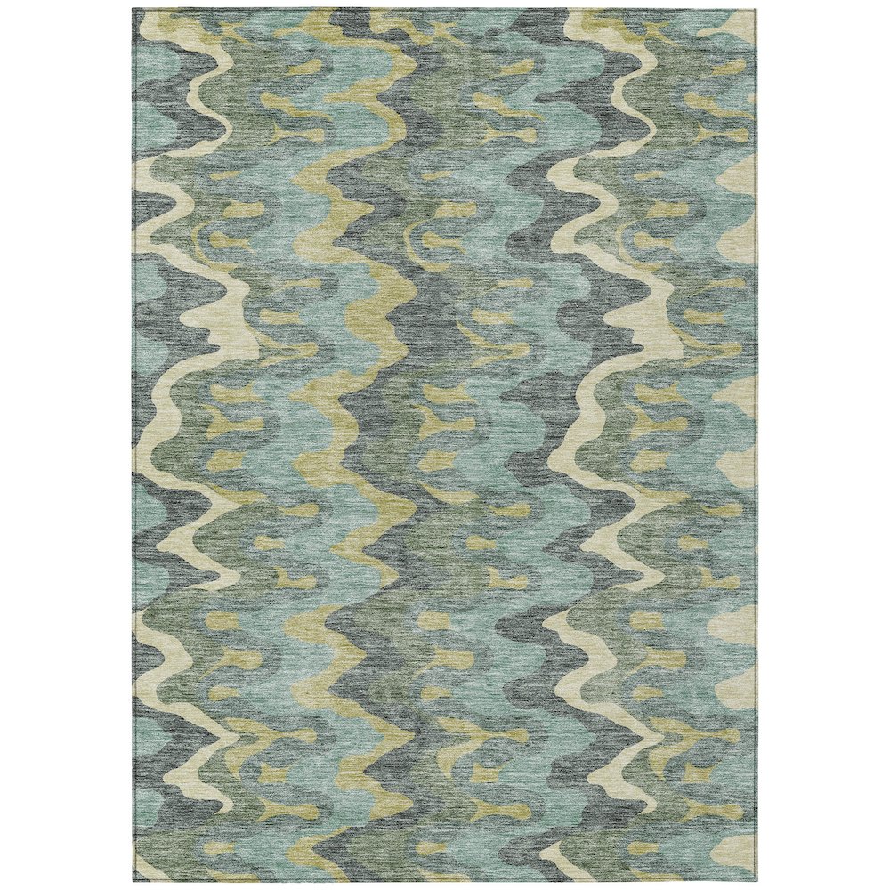Chantille ACN750 Green 8' x 10' Rug. Picture 1