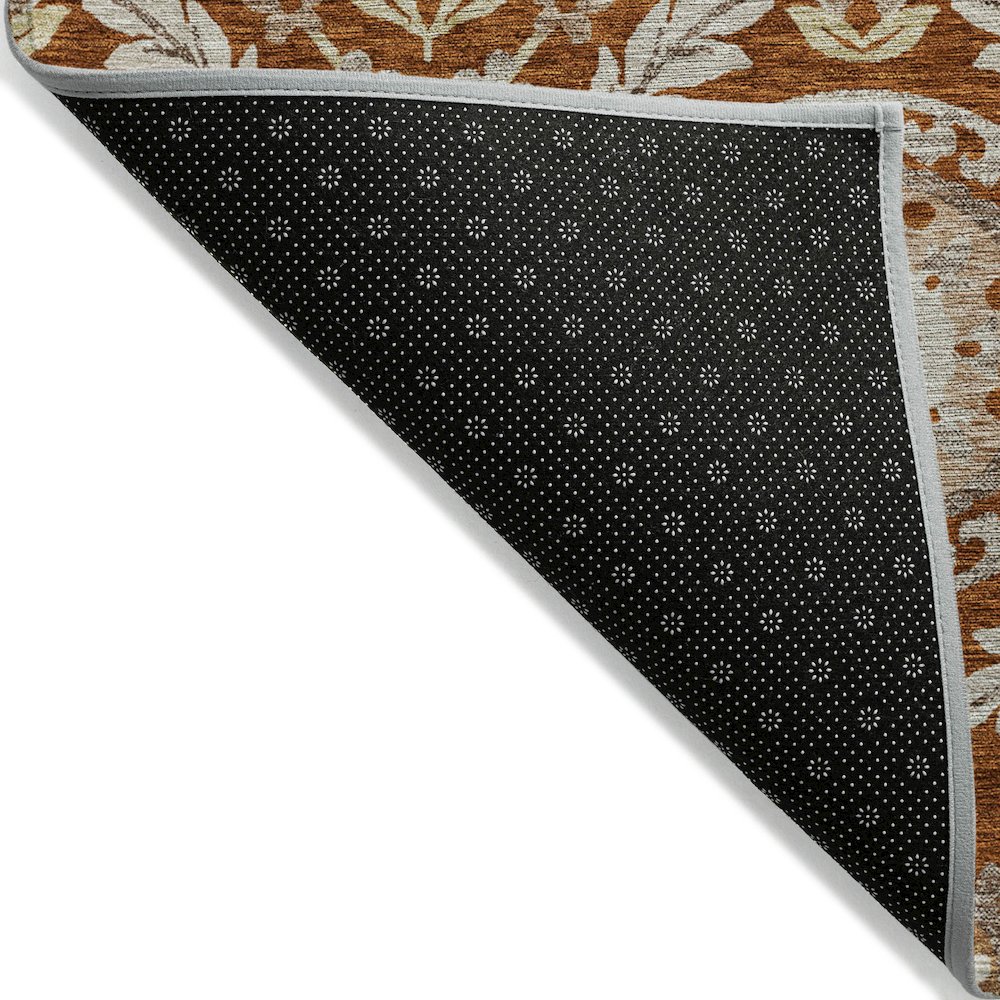 Chantille ACN751 Orange 3' x 5' Rug. Picture 2
