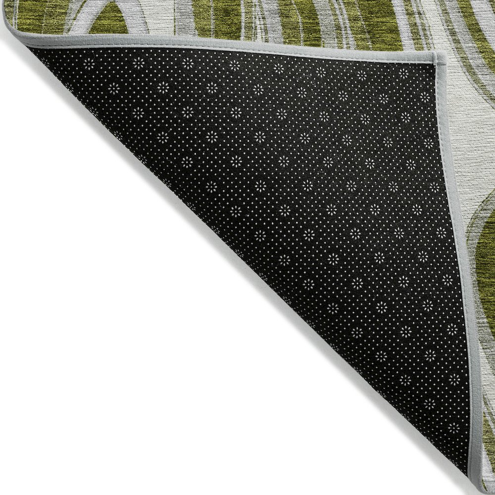 Chantille ACN756 Green 3' x 5' Rug. Picture 2