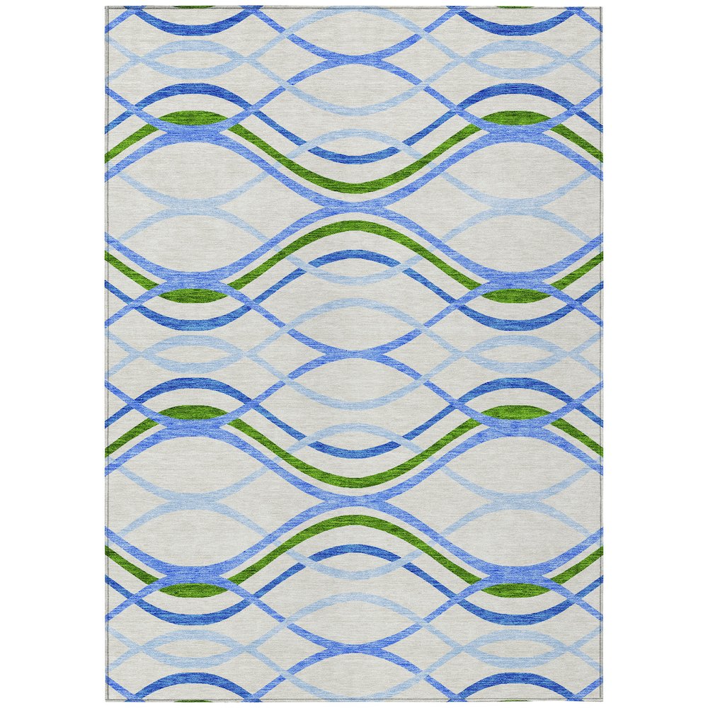 Chantille ACN757 Blue 8' x 10' Rug. Picture 1
