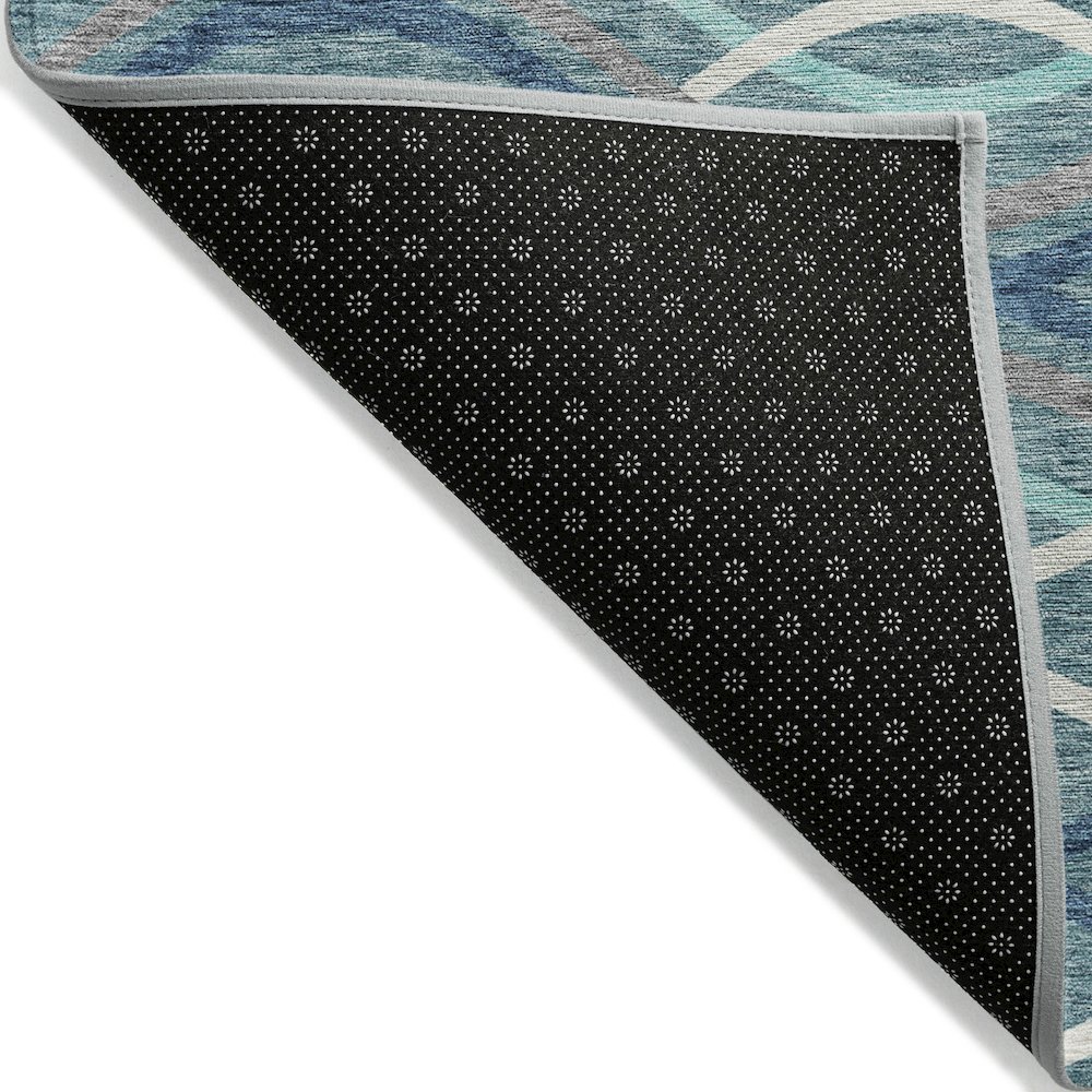 Chantille ACN757 Teal 3' x 5' Rug. Picture 2