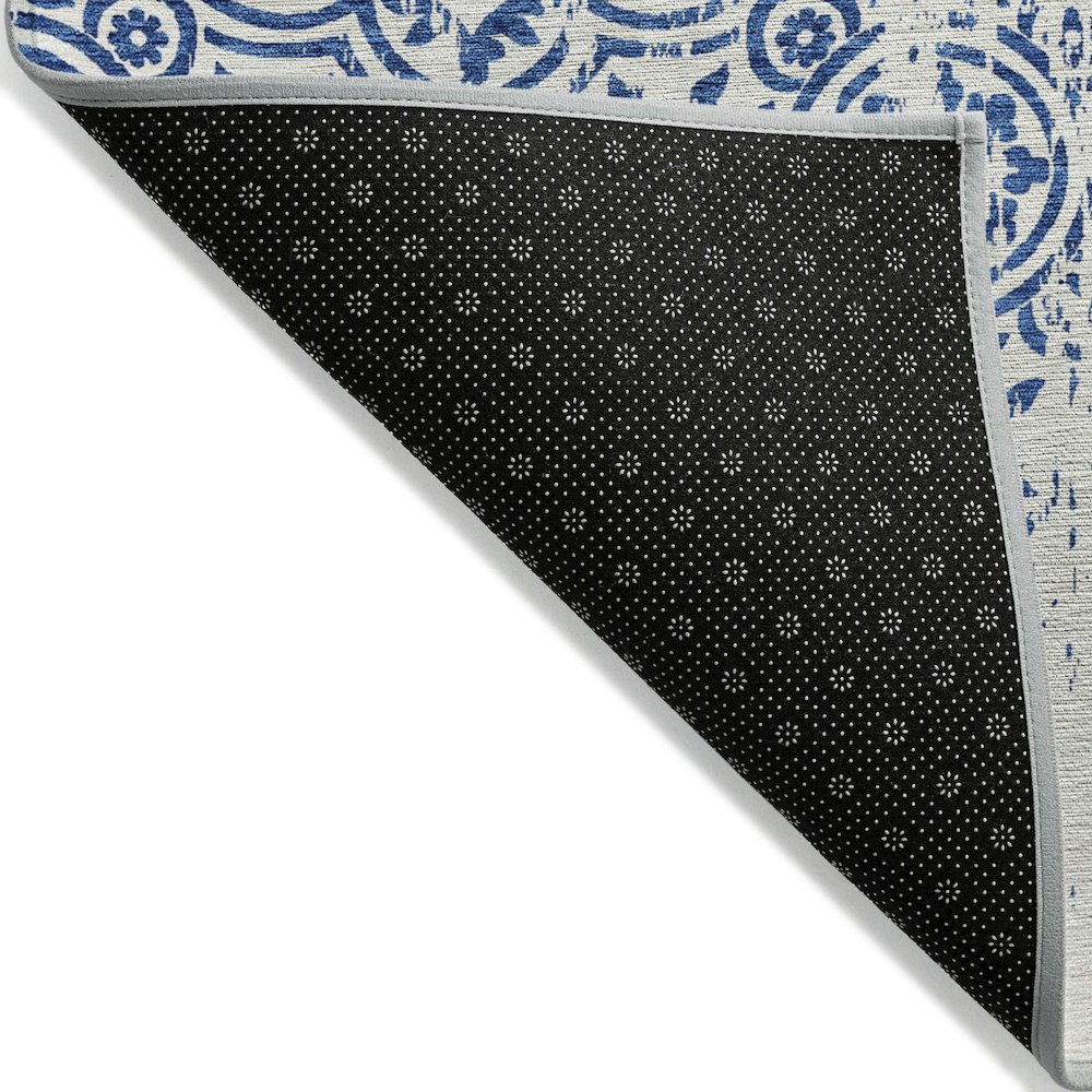 Chantille ACN758 Blue 3' x 5' Rug. Picture 2