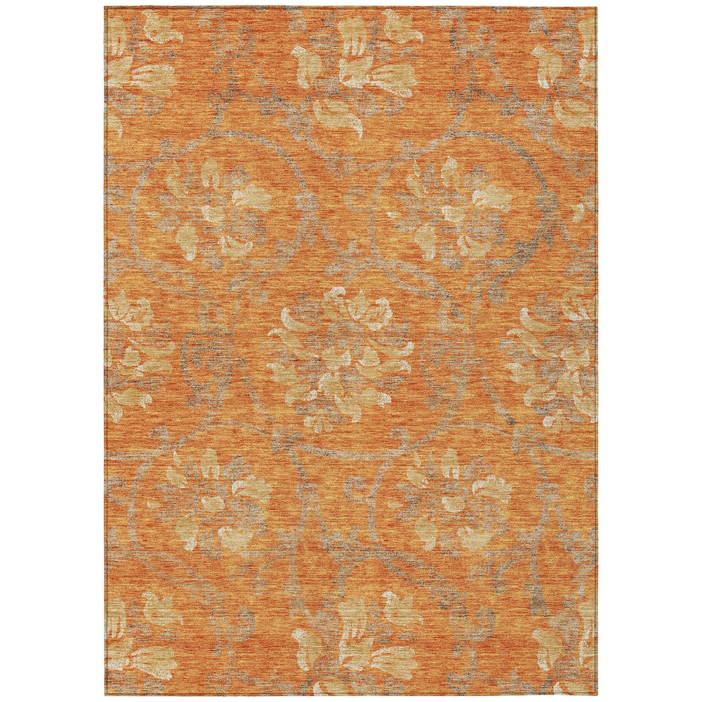 Chantille ACN762 Orange 8' x 10' Rug. Picture 1