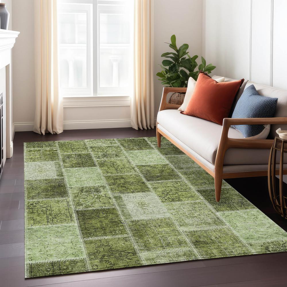 Chantille ACN772 Green 8' x 10' Rug. Picture 6