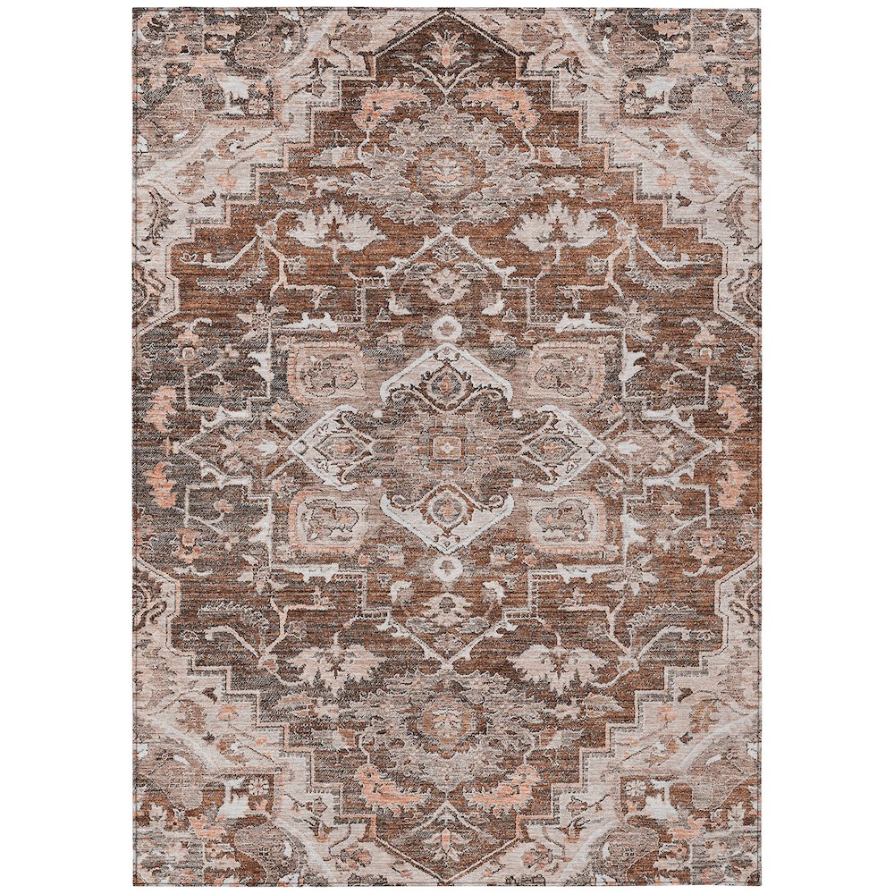 Chantille ACN774 Orange 8' x 10' Rug. Picture 1