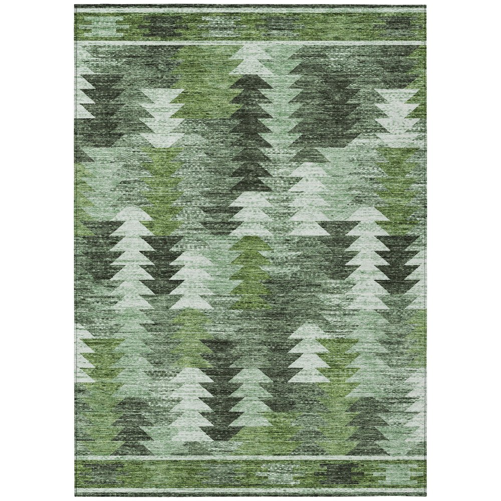 Chantille ACN798 Green 8' x 10' Rug. Picture 1