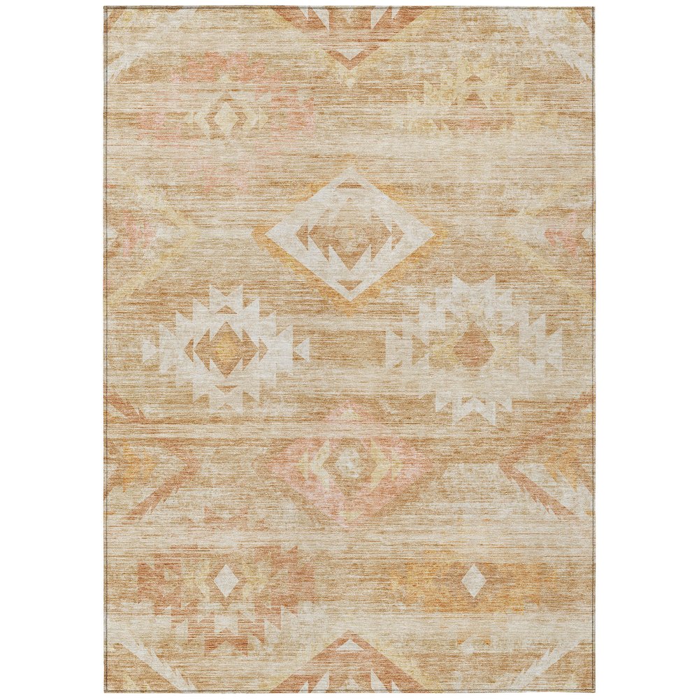 Chantille ACN837 Orange 8' x 10' Rug. Picture 1