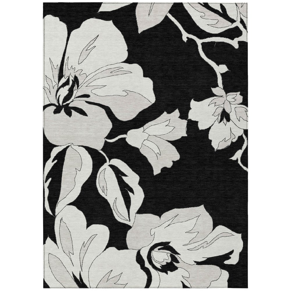 Chantille ACN857 Black 8' x 10' Rug. Picture 1