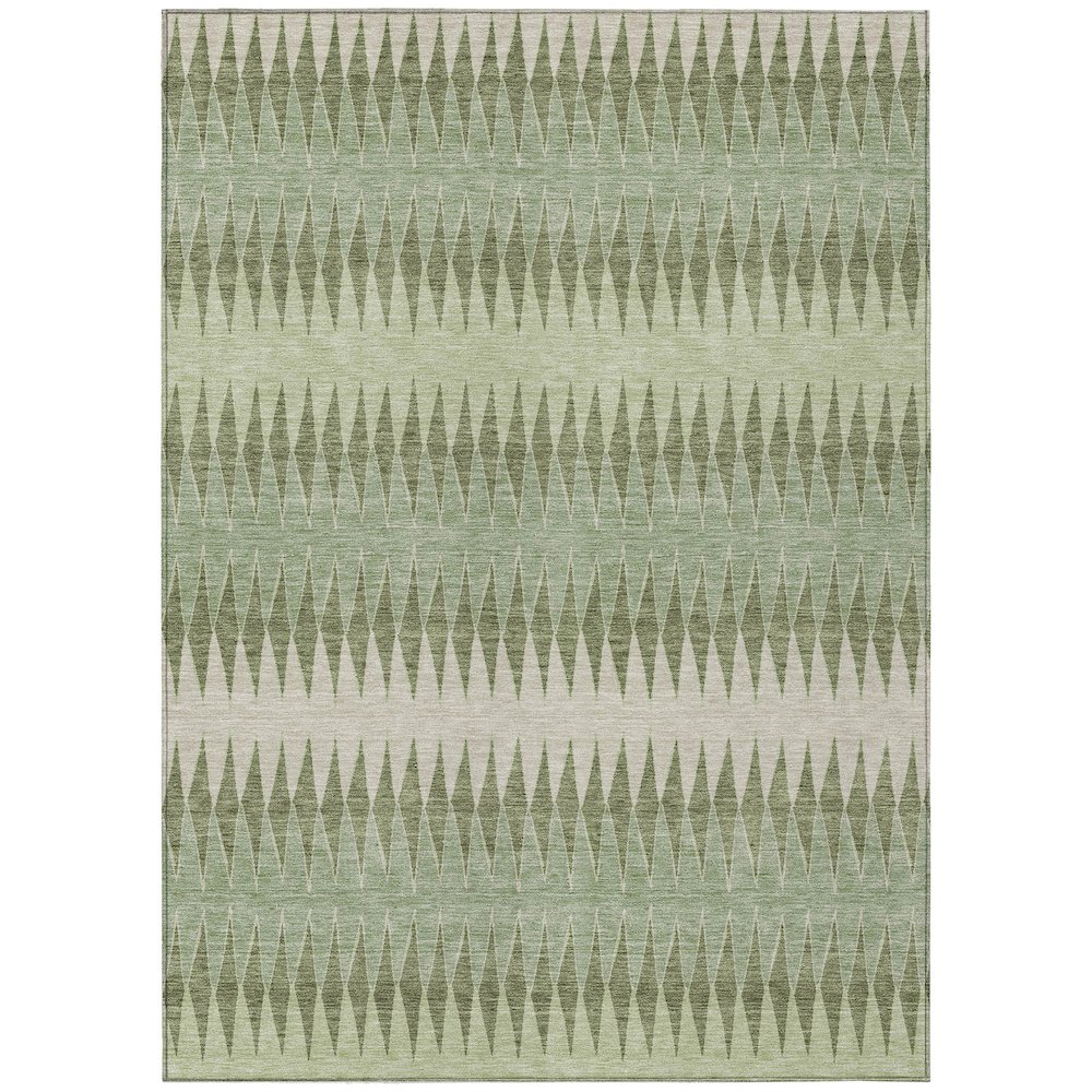 Chantille ACN867 Green 8' x 10' Rug. Picture 1