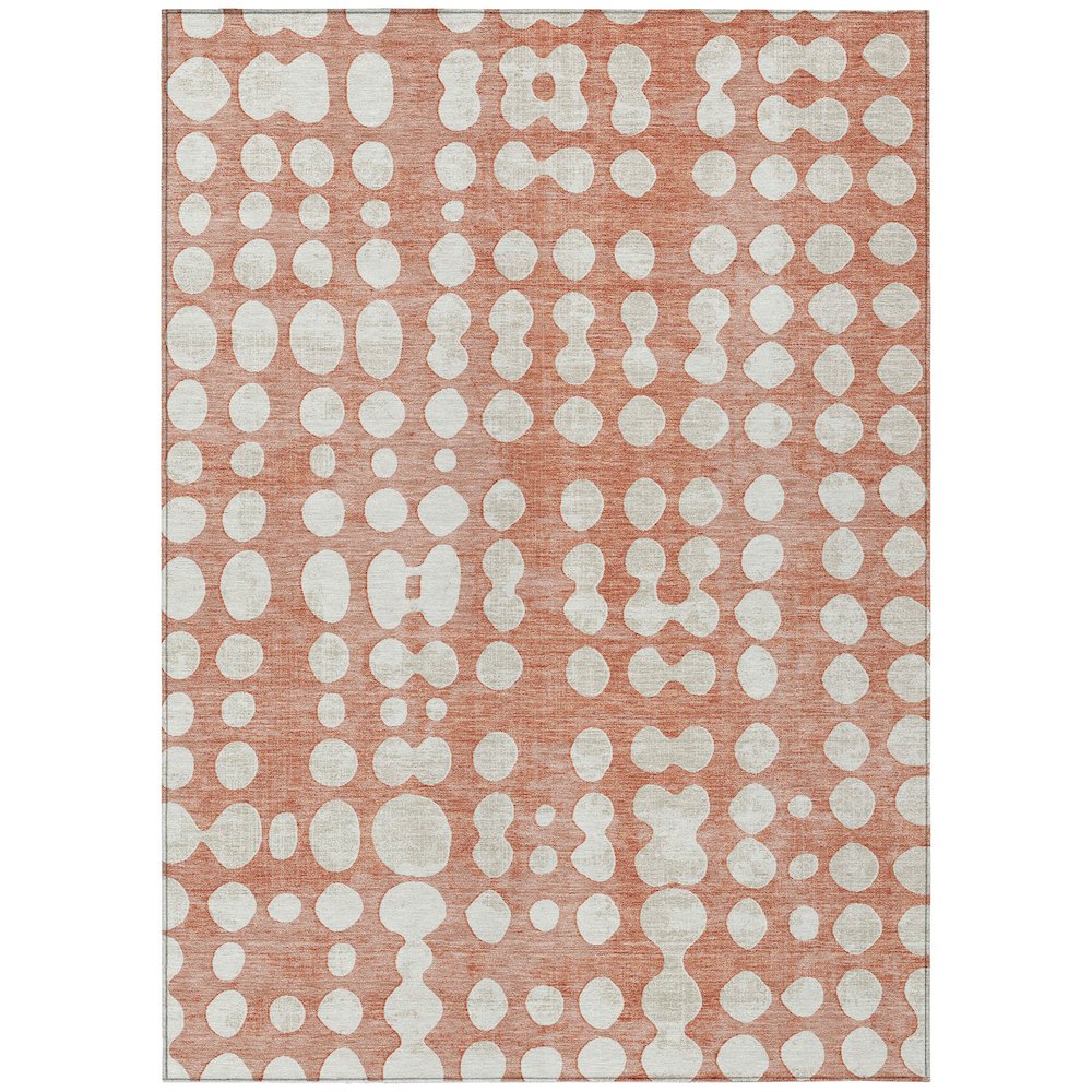 Chantille ACN869 Orange 8' x 10' Rug. Picture 1