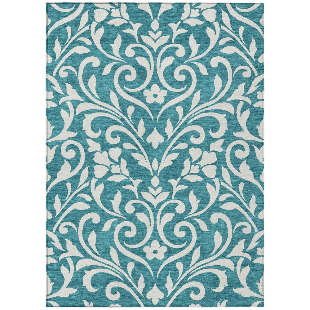 Chantille ACN875 Teal 8' x 10' Rug. Picture 1