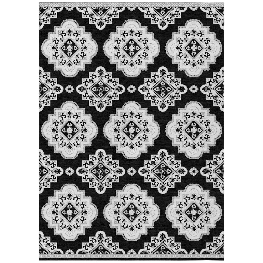 Chantille ACN878 Black 8' x 10' Rug. Picture 1
