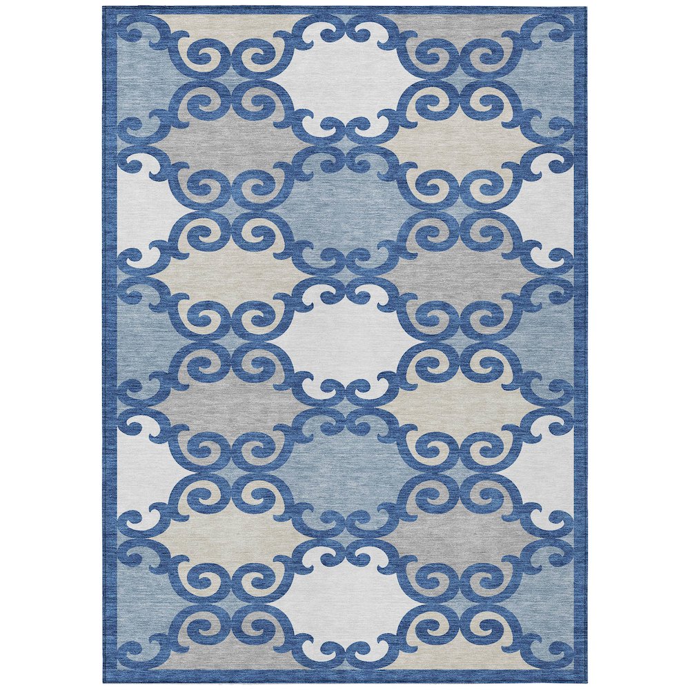 Chantille ACN883 Blue 8' x 10' Rug. Picture 1