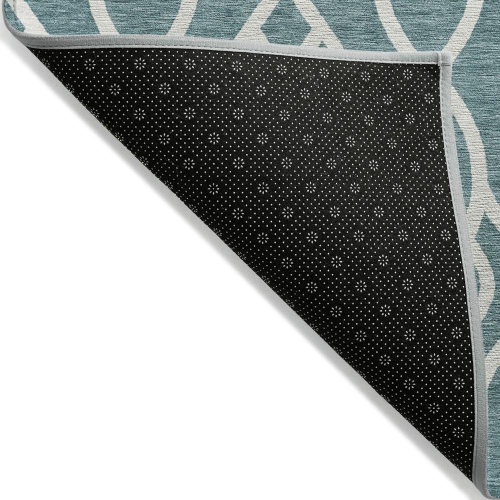 Chantille ACN884 Teal 3' x 5' Rug. Picture 2