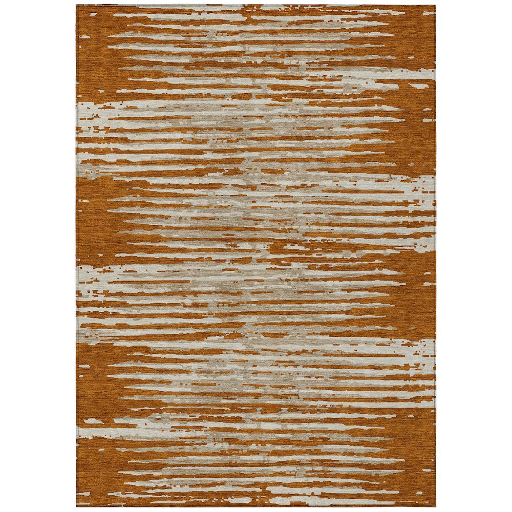 Chantille ACN888 Orange 8' x 10' Rug. Picture 1