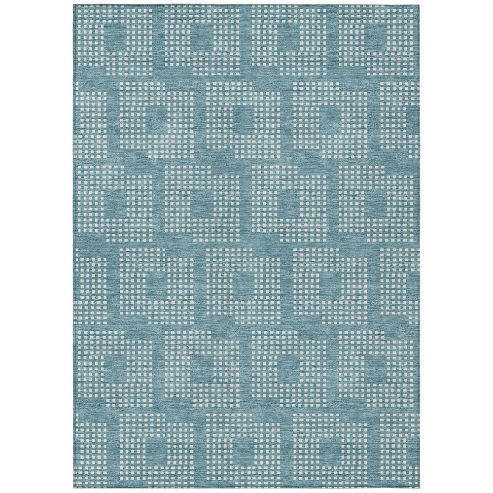Chantille ACN890 Teal 8' x 10' Rug. Picture 1