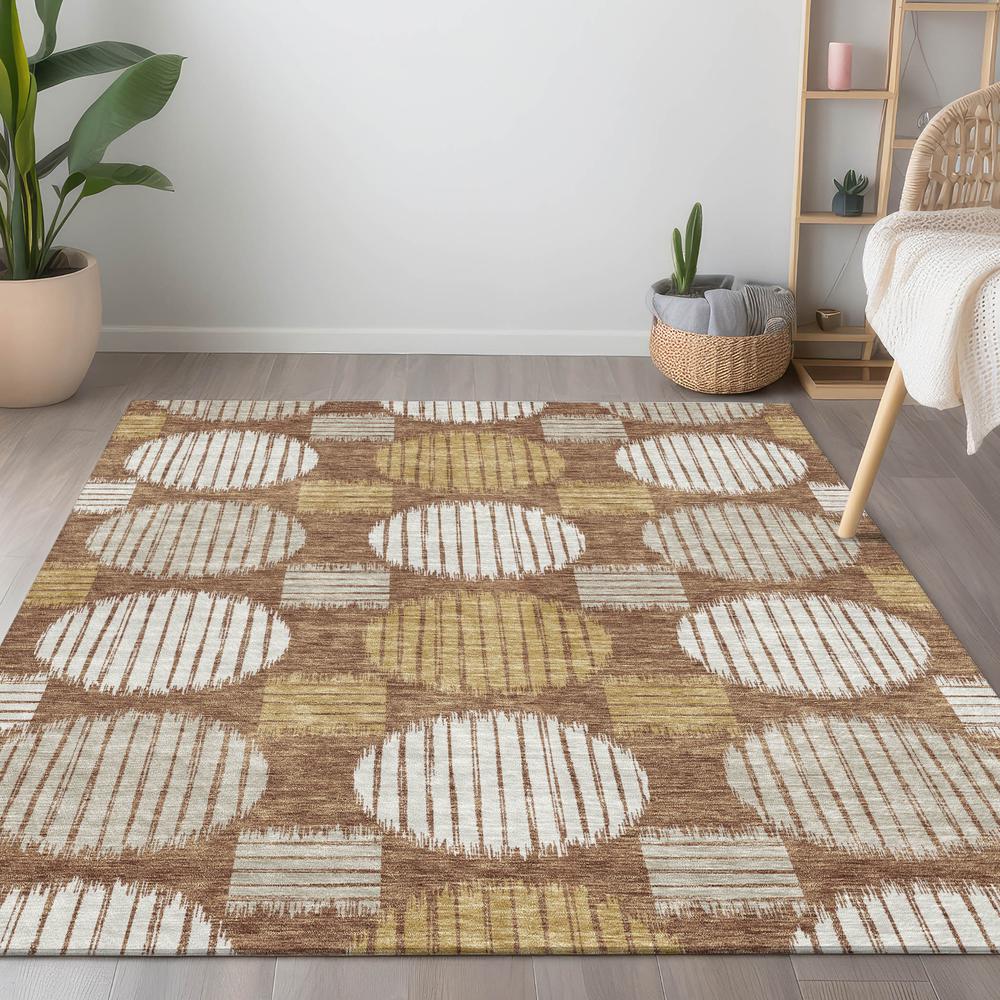 Chantille ACN900 Orange 8' x 10' Rug. Picture 5