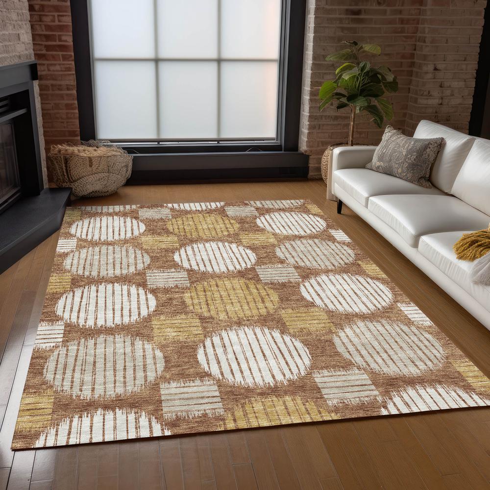 Chantille ACN900 Orange 8' x 10' Rug. Picture 6