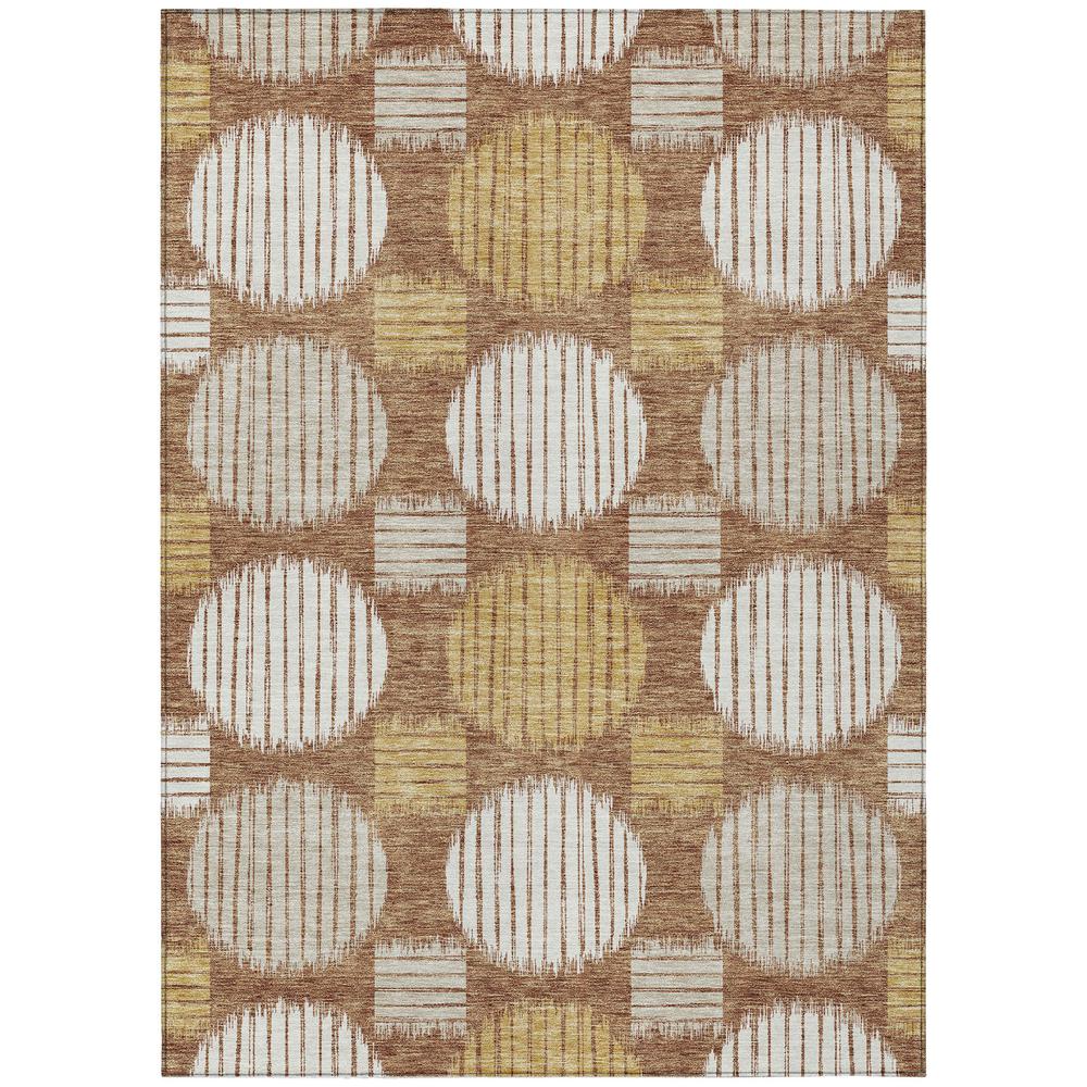 Chantille ACN900 Orange 8' x 10' Rug. Picture 1