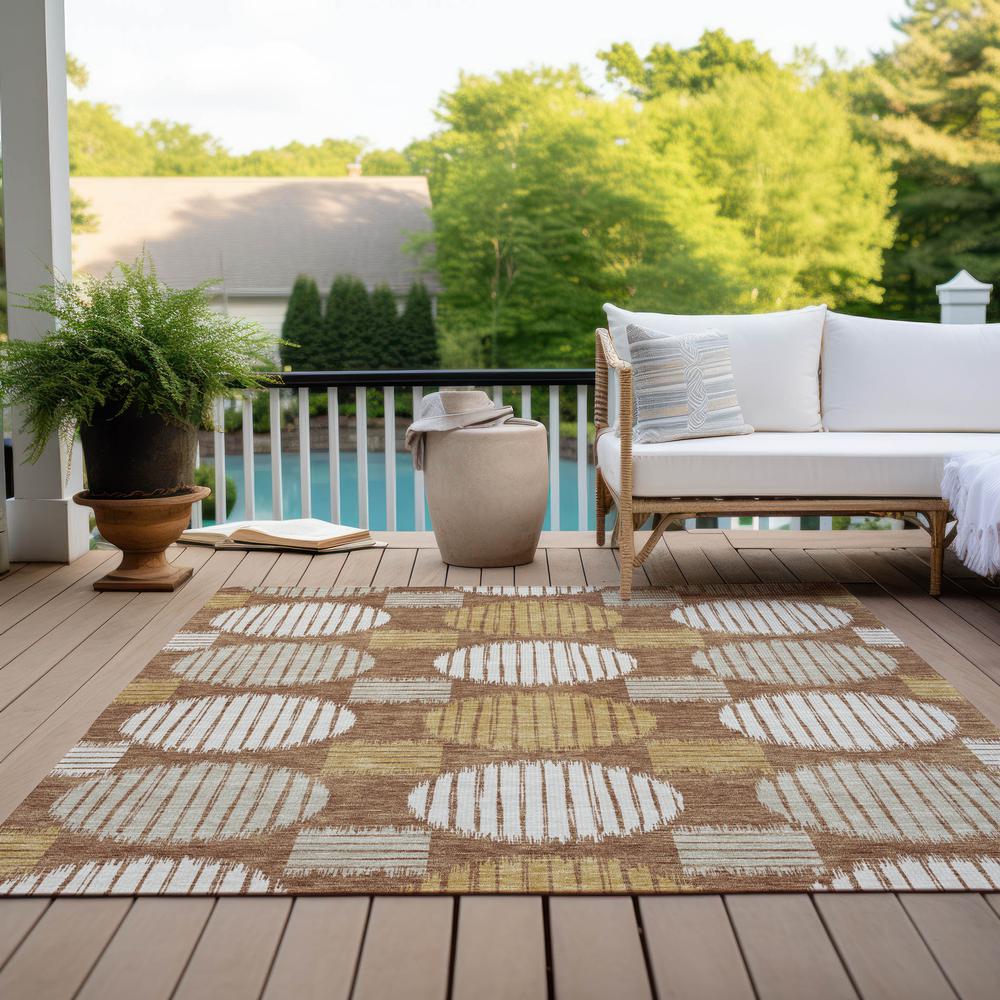 Chantille ACN900 Orange 8' x 10' Rug. Picture 8