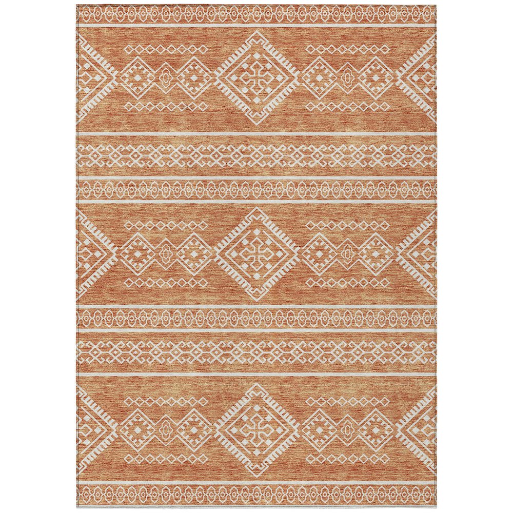 Chantille ACN901 Orange 8' x 10' Rug. Picture 1