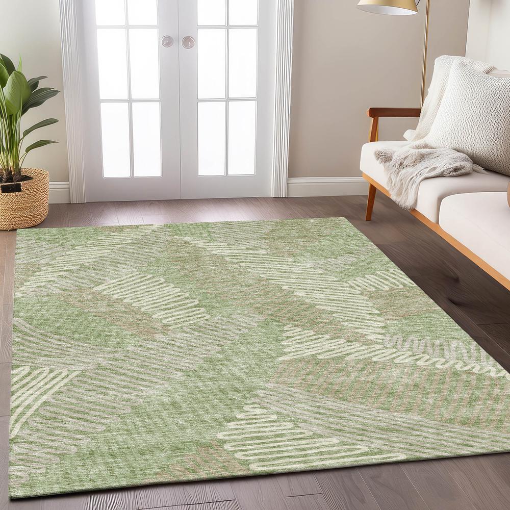 Chantille ACN904 Green 8' x 10' Rug. Picture 5