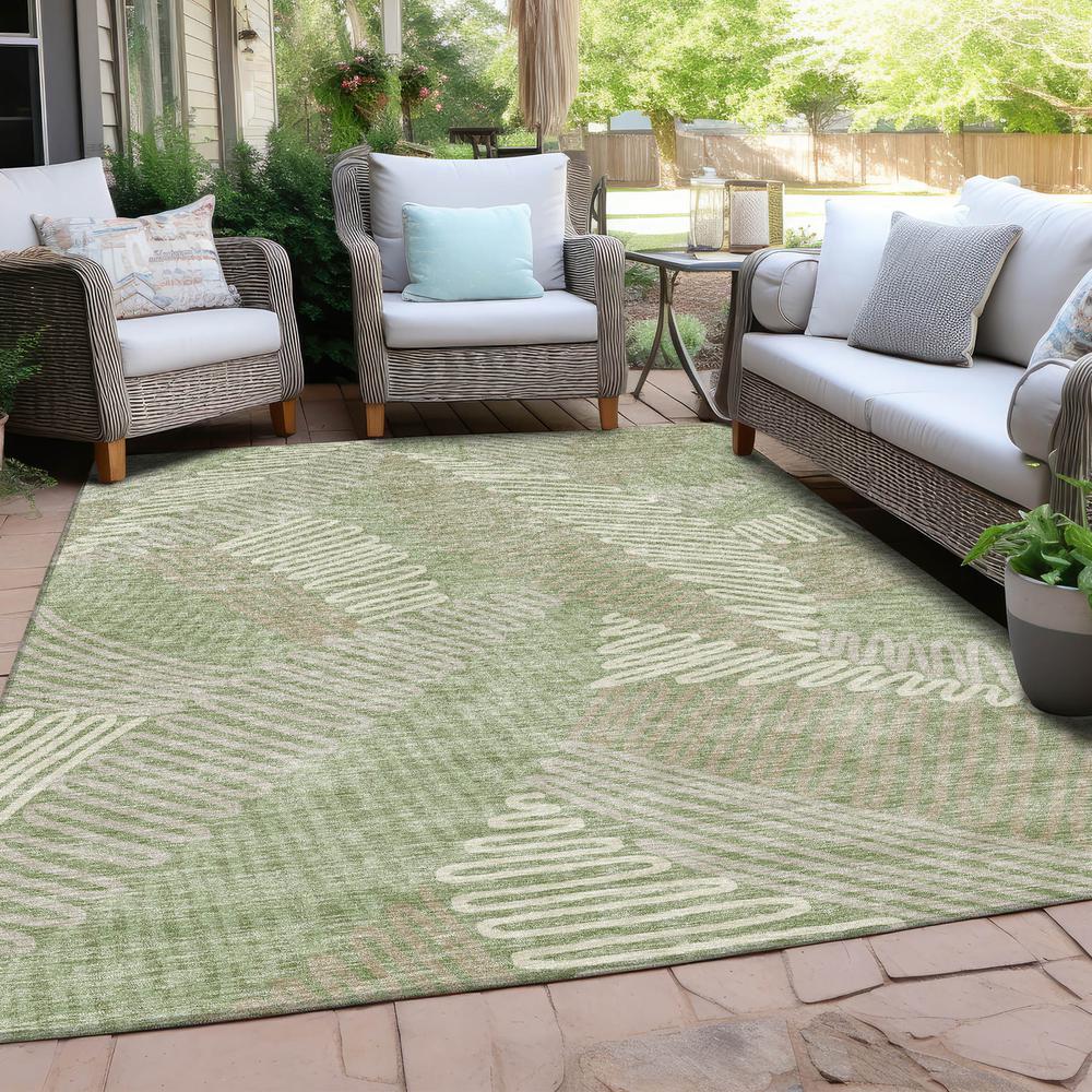 Chantille ACN904 Green 8' x 10' Rug. Picture 7