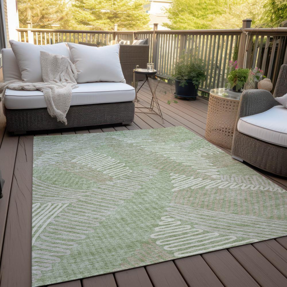 Chantille ACN904 Green 8' x 10' Rug. Picture 8
