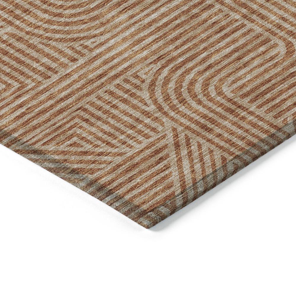 Chantille ACN917 Orange 3' x 5' Rug. Picture 3
