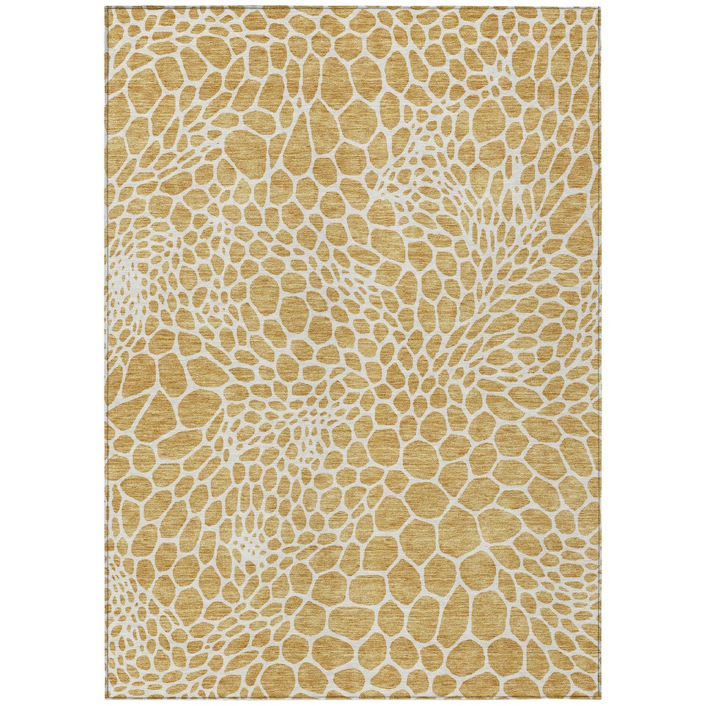 Chantille ACN919 Gold 8' x 10' Rug. Picture 1